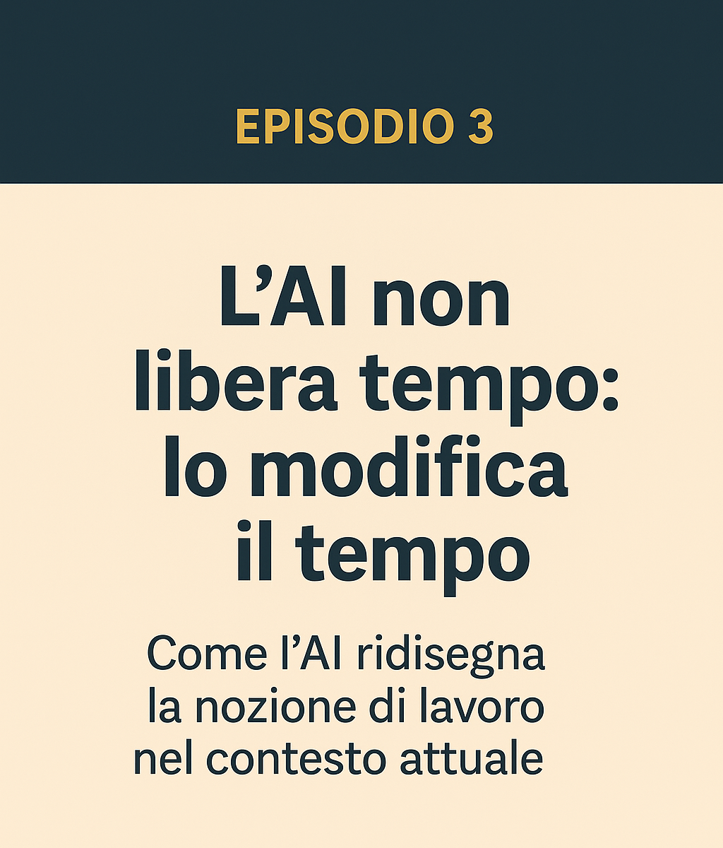 L'AI non libera tempo: lo modifica