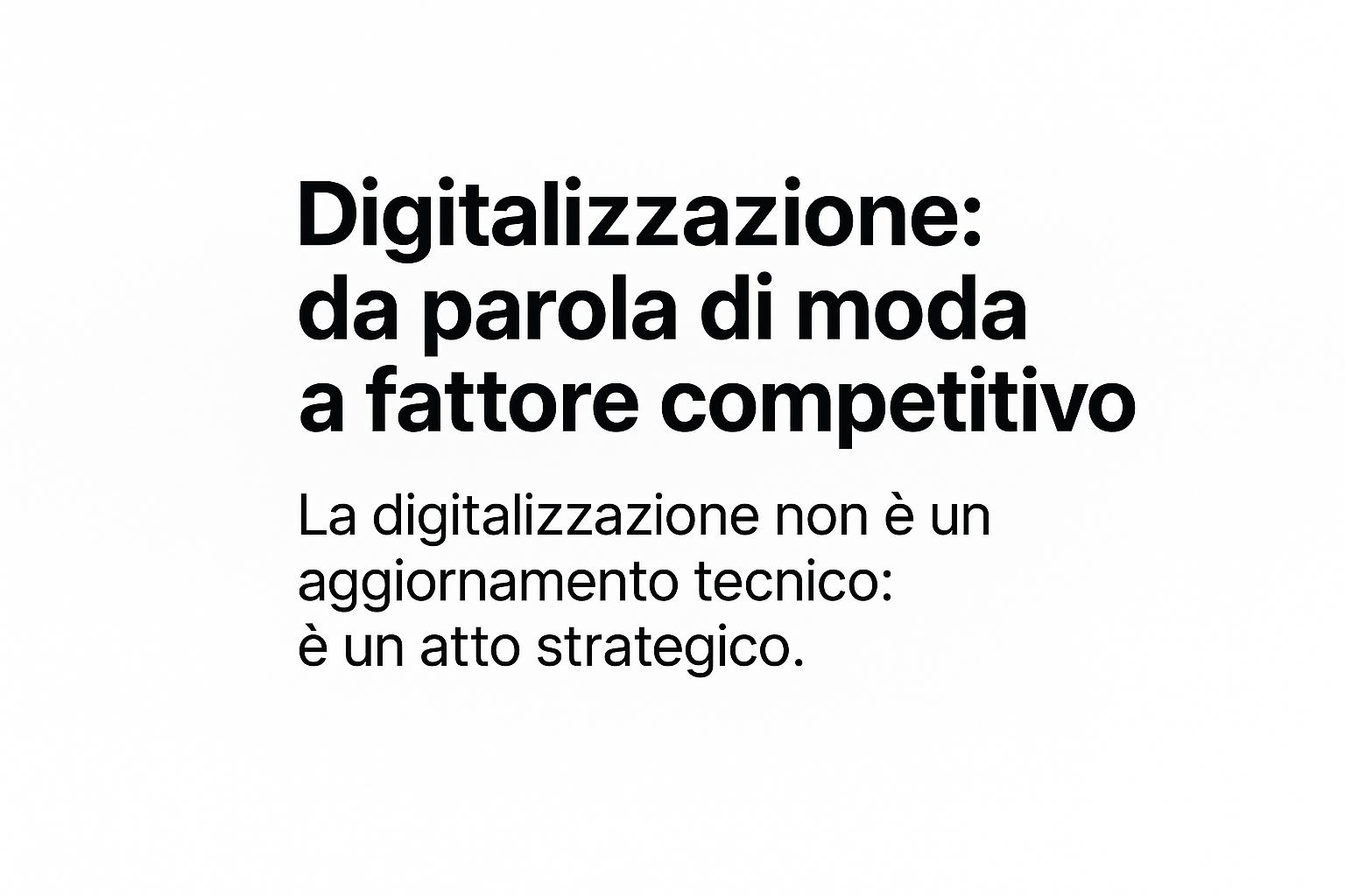 Digitalizzazione studi: da trend a strategia