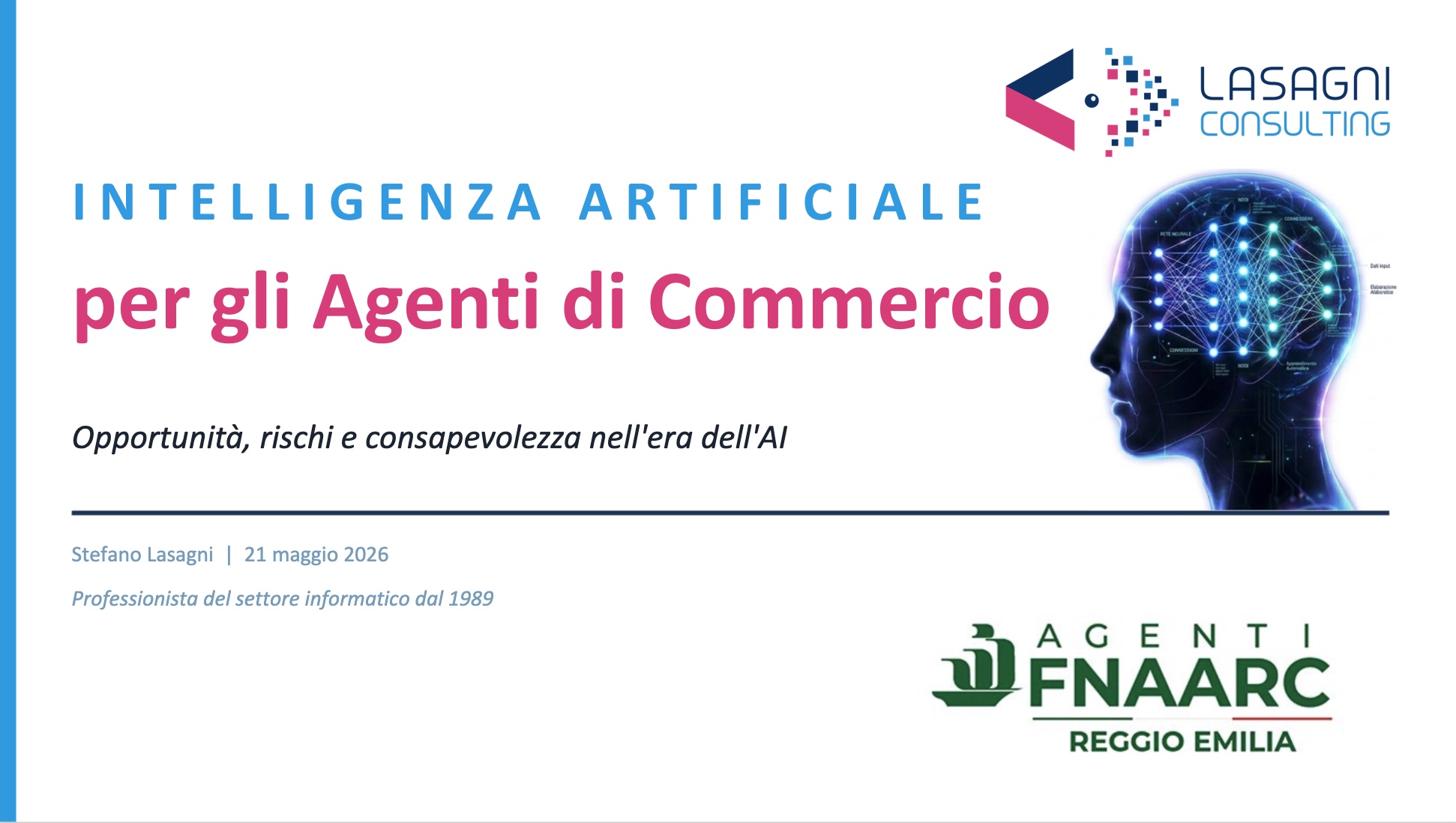 Intelligenza artificiale per agenti di commercio